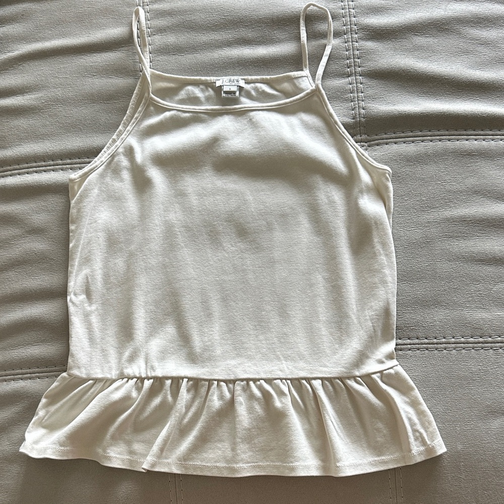 J. Crew Cream Tank Top